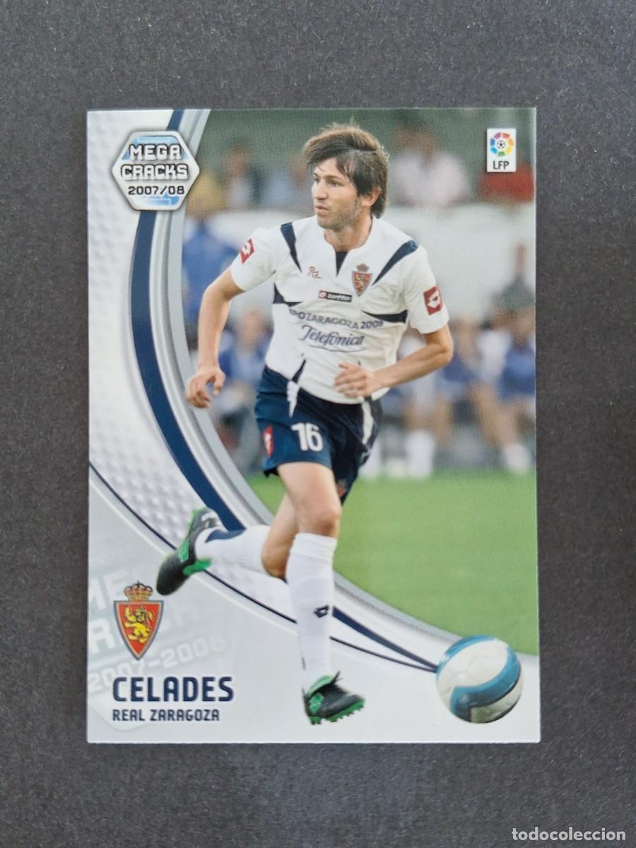 Cromos de f&uacute;tbol: L4 CELADES REAL ZARAGOZA 352 PANINI MEGACRACKS 2007 2008 07 08