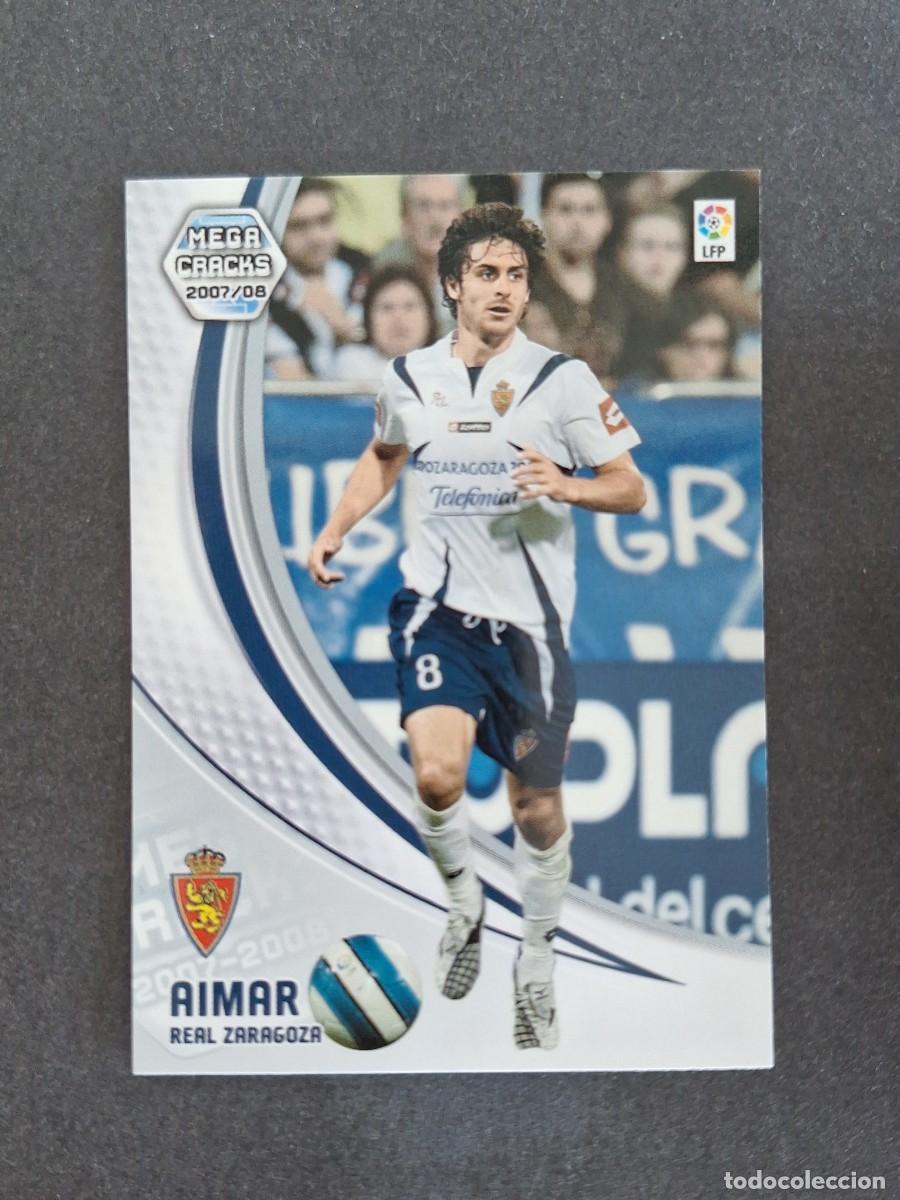 Cromos de f&uacute;tbol: L4 AIMAR REAL ZARAGOZA 357 PANINI MEGACRACKS 2007 2008 07 08
