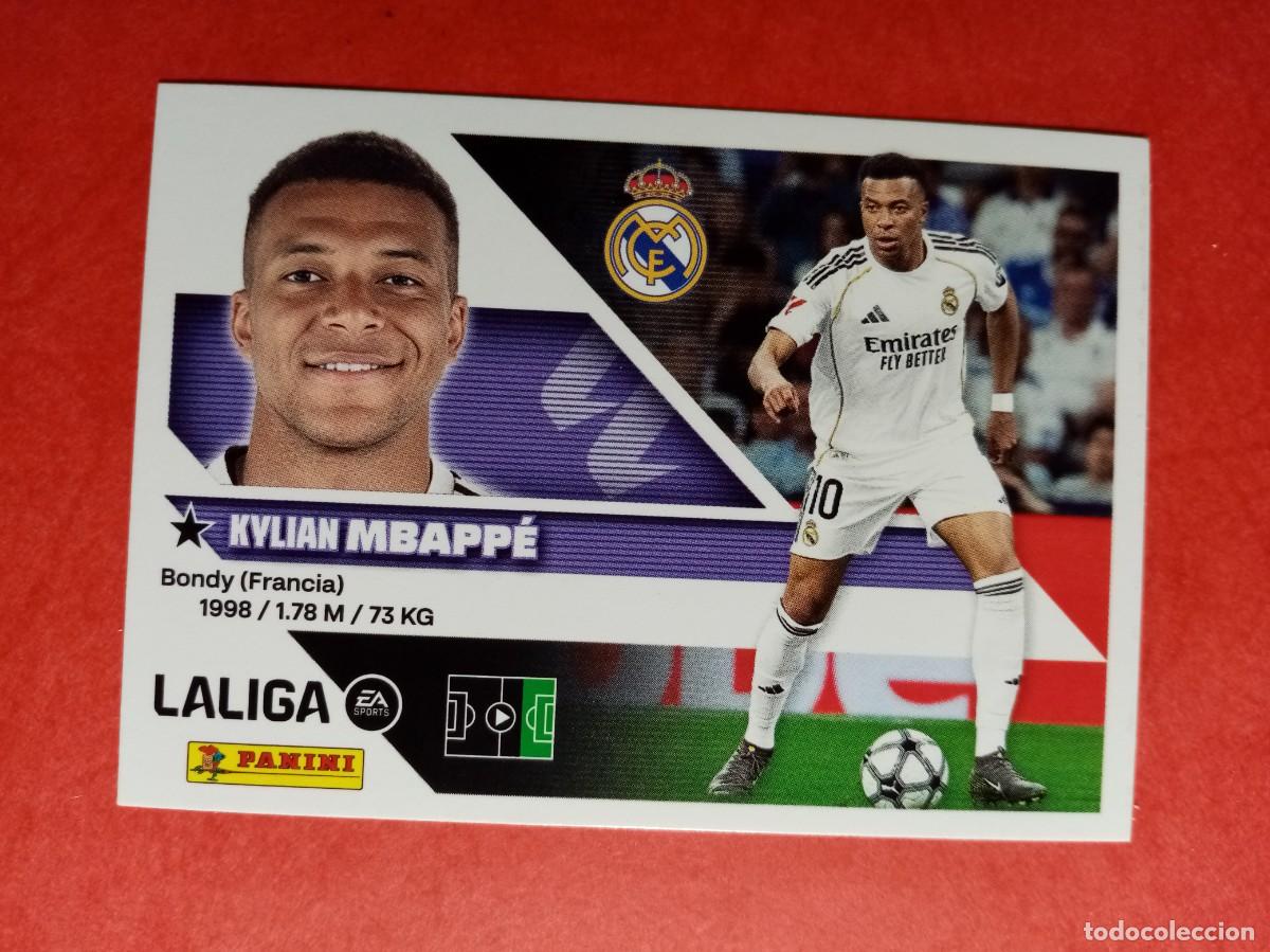 Cromos de f&uacute;tbol: N&ordm; 20 KYLIAN MBAPPE, REAL MADRID, LIGA ESTE 2026 2027 26 27 PANINI