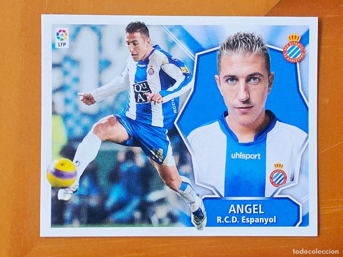 Cromos de f&uacute;tbol: &Aacute;ngel Mart&iacute;nez, RCD Espanyol, Panini Ediciones Liga Este 2008 2009 08 09, sin pegar