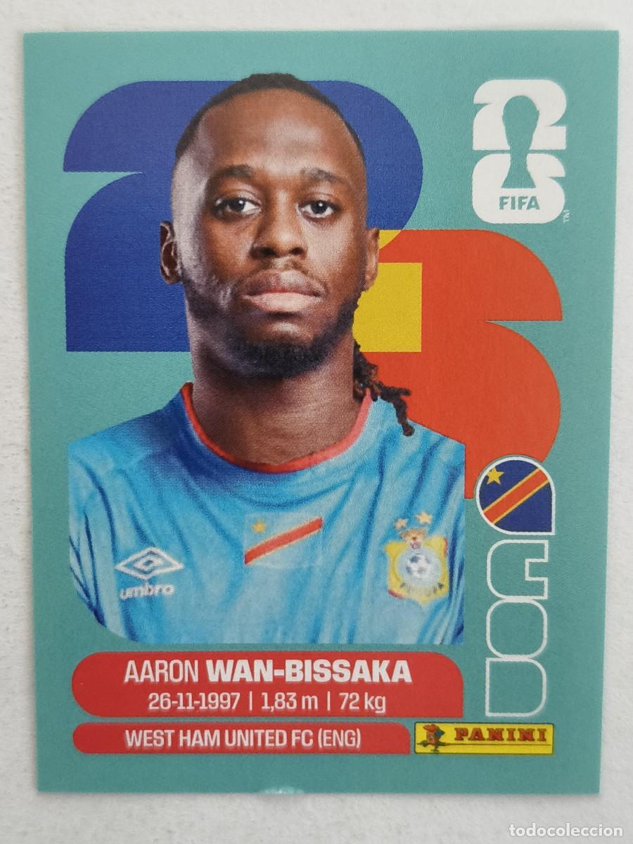 Cromos de f&uacute;tbol: #COD3 WAN-BISSAKA (CONGO) MUNDIAL 2026 PANINI
