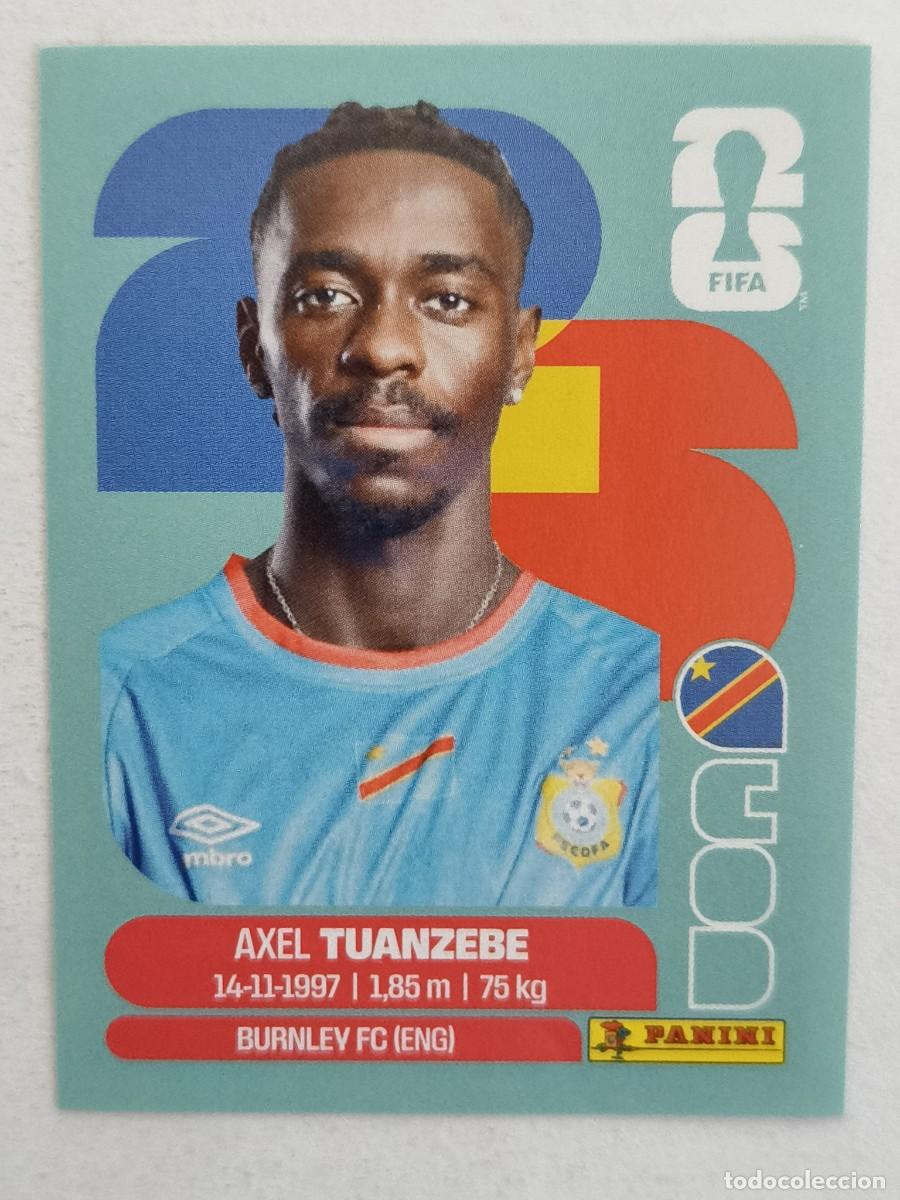 Cromos de f&uacute;tbol: #COD4 TUANZEBE (CONGO) MUNDIAL 2026 PANINI - Foto 1