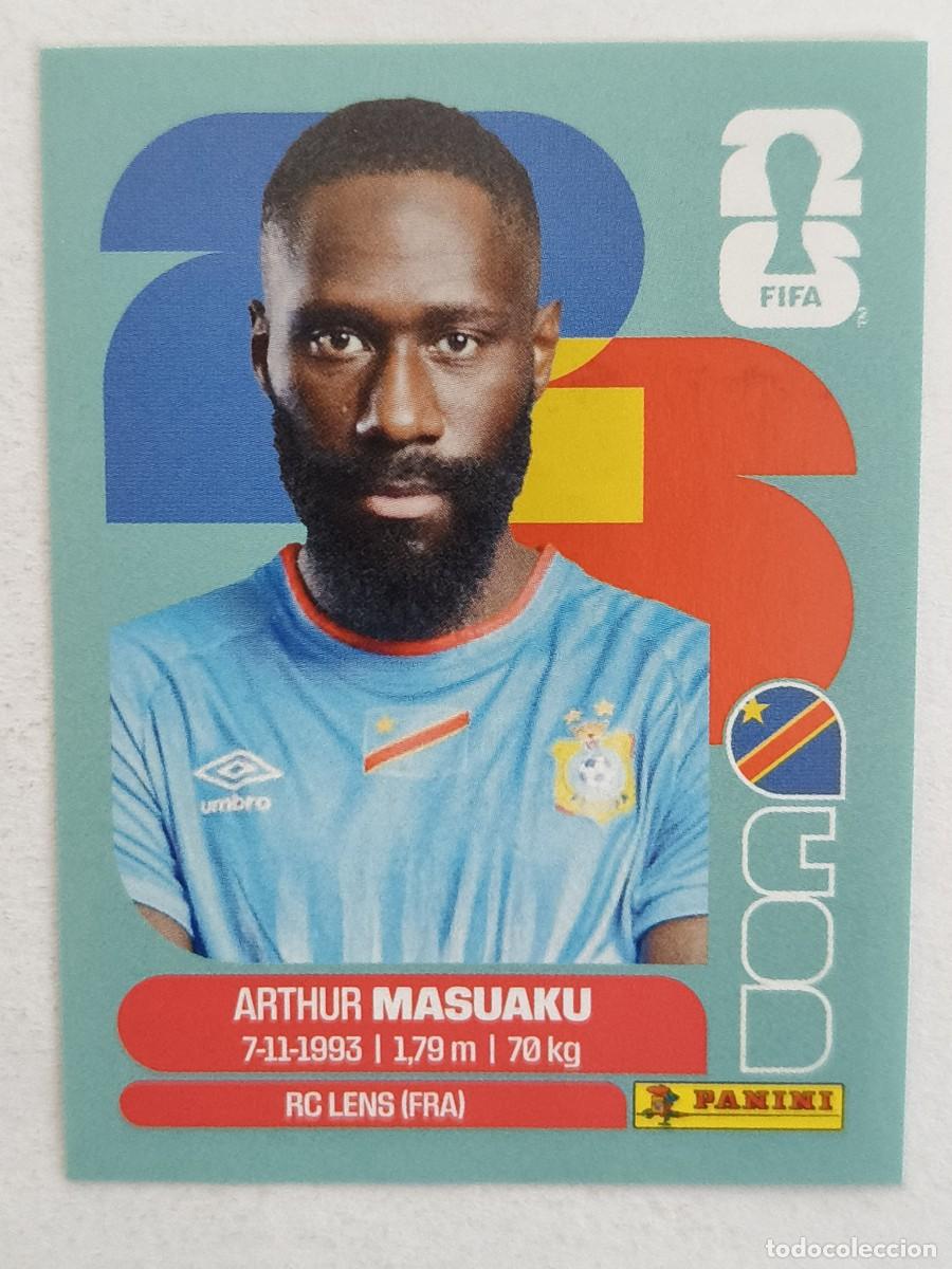 Football Stickers: #COD5 MASUAKU (CONGO) MUNDIAL 2026 PANINI