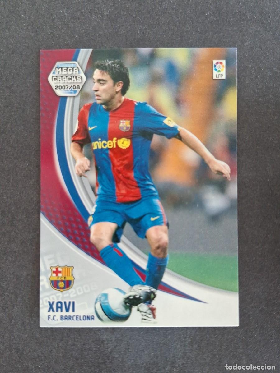 Football Stickers: L4 XAVI F. C. BARCELONA 58 PANINI MEGACRACKS 2007 2008 07 08