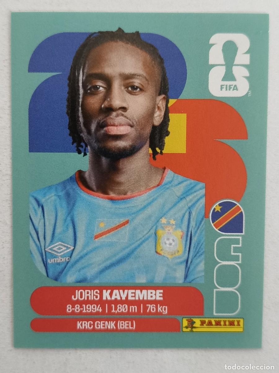 Football Stickers: #COD7 KAYEMBE (CONGO) MUNDIAL 2026 PANINI