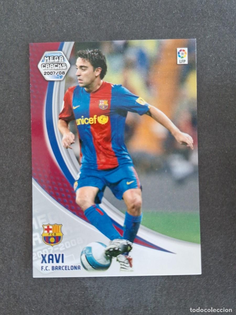 Cromos de f&uacute;tbol: L4 XAVI F. C. BARCELONA 58 PANINI MEGACRACKS 2007 2008 07 08
