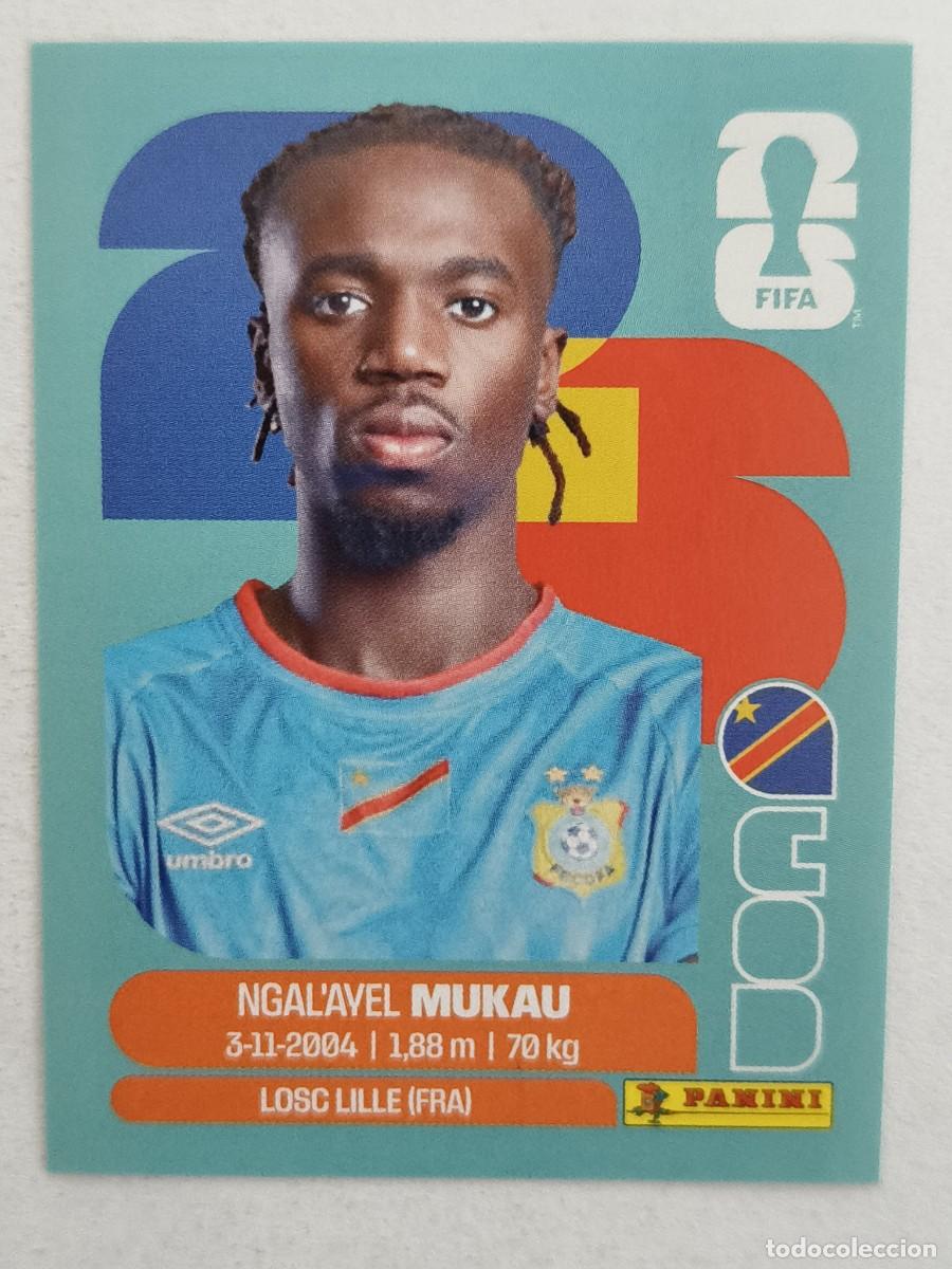 Football Stickers: #COD9 MUKAU (CONGO) MUNDIAL 2026 PANINI