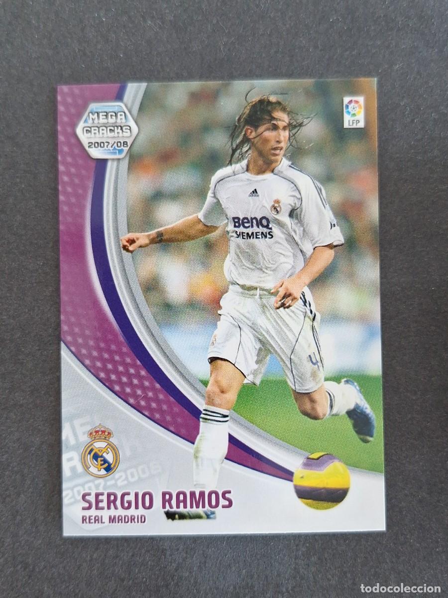Cromos de f&uacute;tbol: L4 SERGIO RAMOS REAL MADRID 167 PANINI MEGACRACKS 2007 2008 07 08