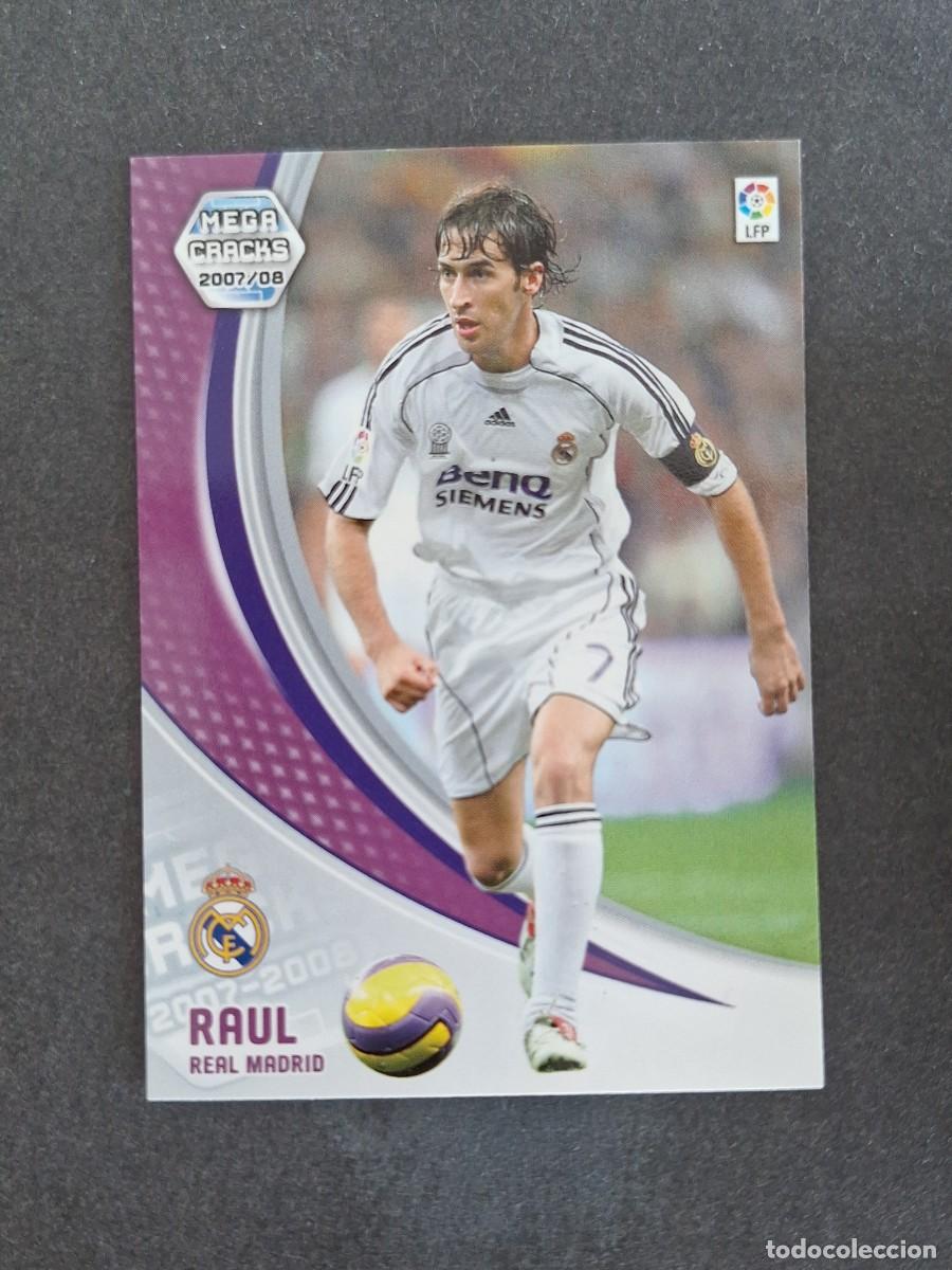 Cromos de f&uacute;tbol: L4 RAUL REAL MADRID 179 PANINI MEGACRACKS 2007 2008 07 08