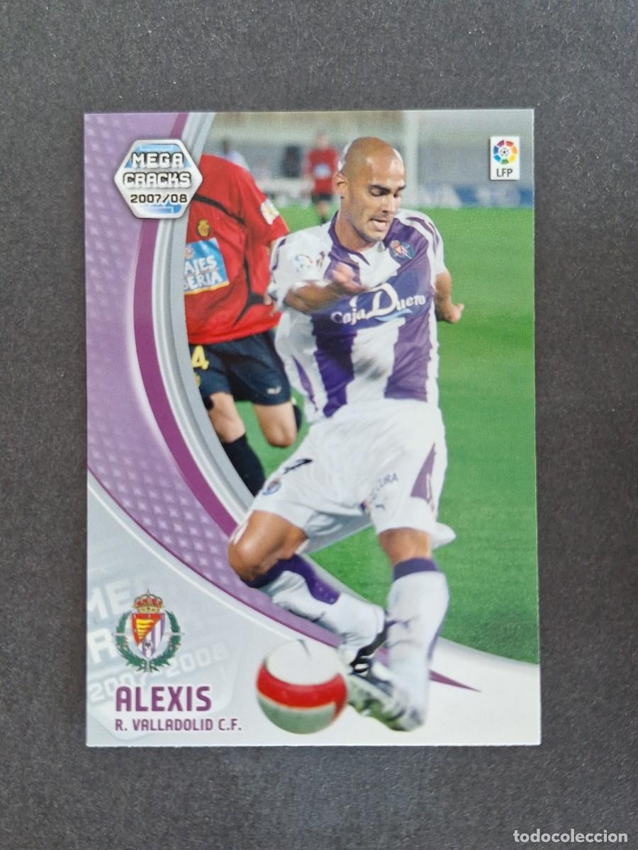 Football Stickers: L4 ALEXIS REAL VALALDOLID 311 BIS PANINI MEGACRACKS 2007 2008 07 08