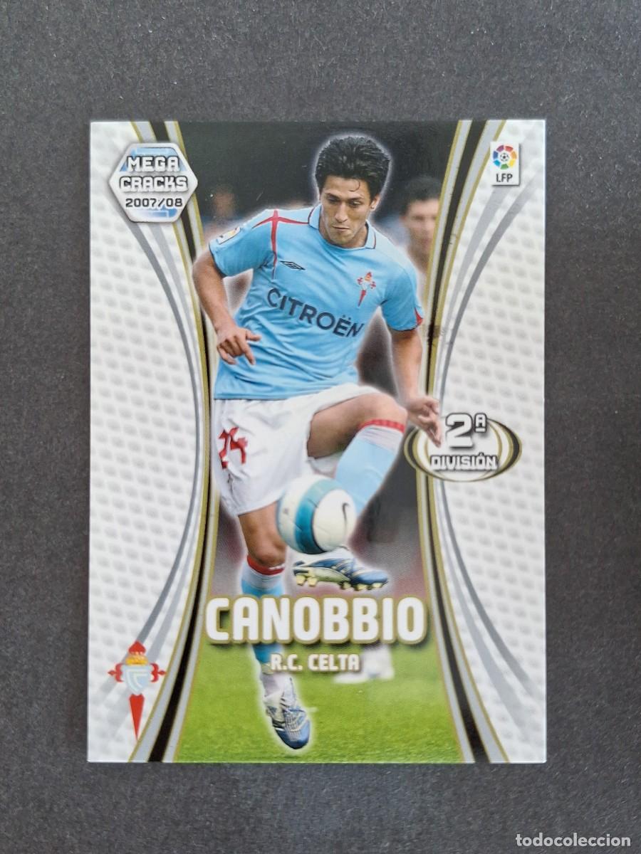Cartes &agrave; collectionner de Football: L4 CANOBBIO CELTA DE VIGO 2&ordf; SEGUNDA DIVISION 437 BIS PANINI MEGACRACKS 2007 2008 07 08