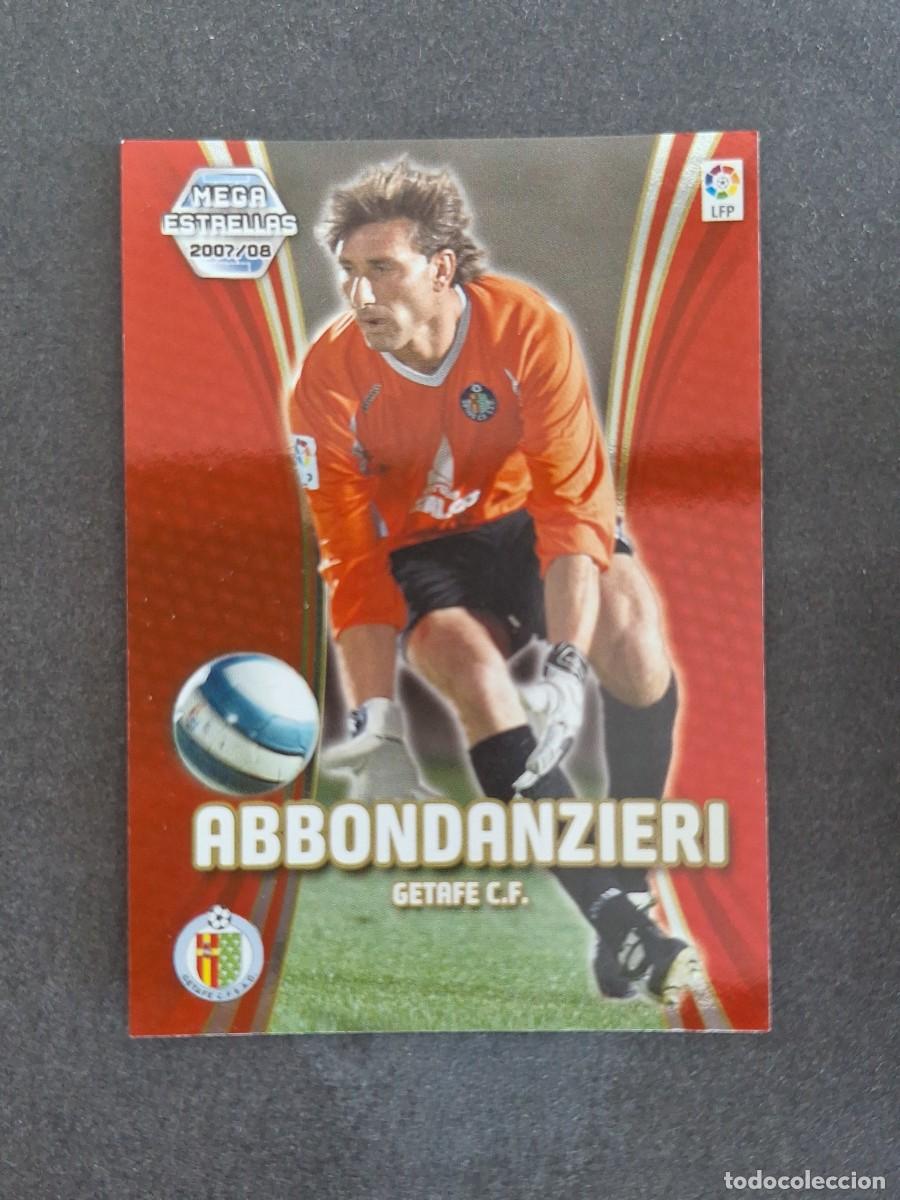 Cromos de f&uacute;tbol: L4 ABBONDANZIERI GETAFE C. F. MEGA ESTRELLAS 362 PANINI MEGACRACKS 2007 2008 07 08