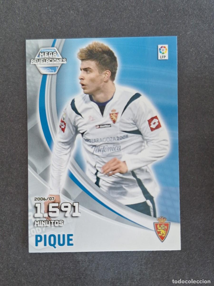 Cromos de Futebol: L4 PIQUE REAL ZARAGOZA MEGA REVELACIONES 401 PANINI MEGACRACKS 2007 2008 07 08