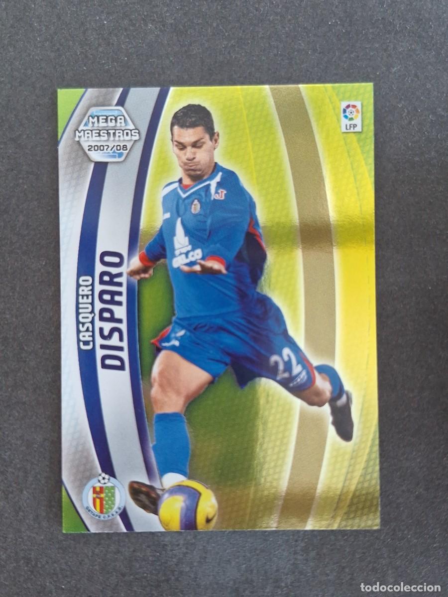 Cromos de Futebol: L4 CASQUERO GETAFE C. F. MEGA MAESTROS 407 PANINI MEGACRACKS 2007 2008 07 08