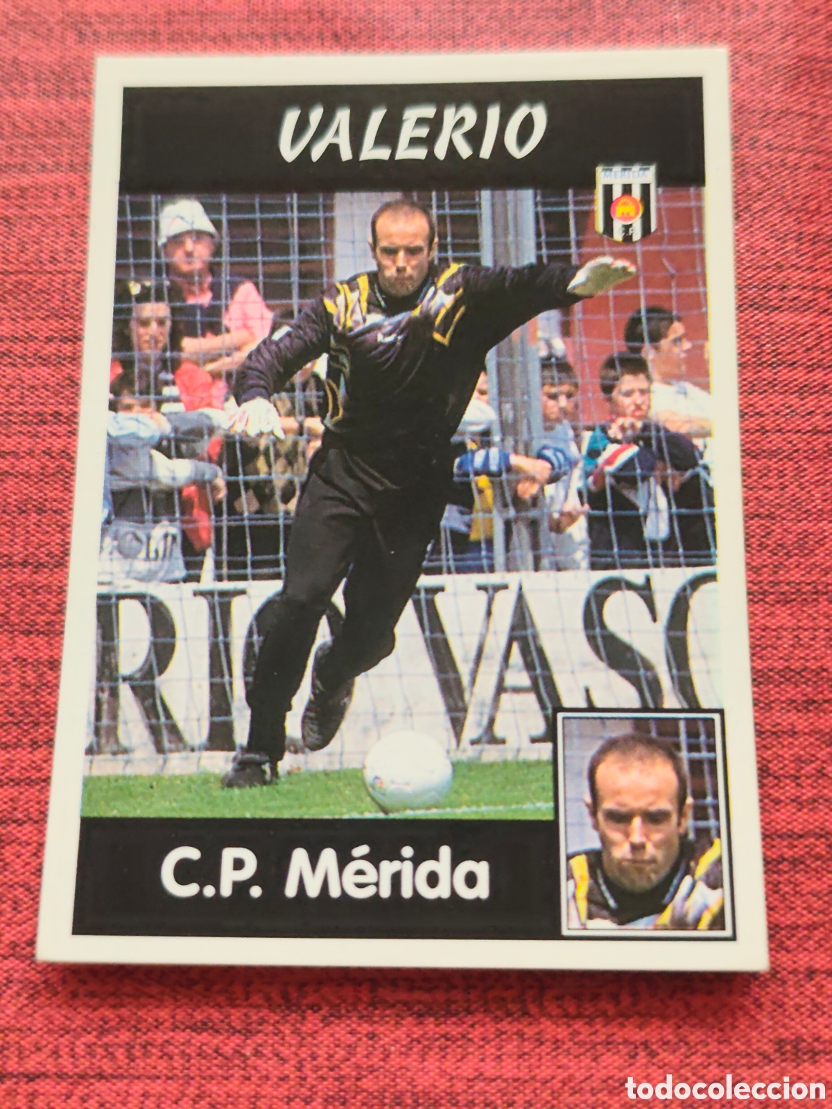 Fu&szlig;ball-Sticker: 288 VALERIO M&Eacute;RIDA PANINI LIGA 1997 1998