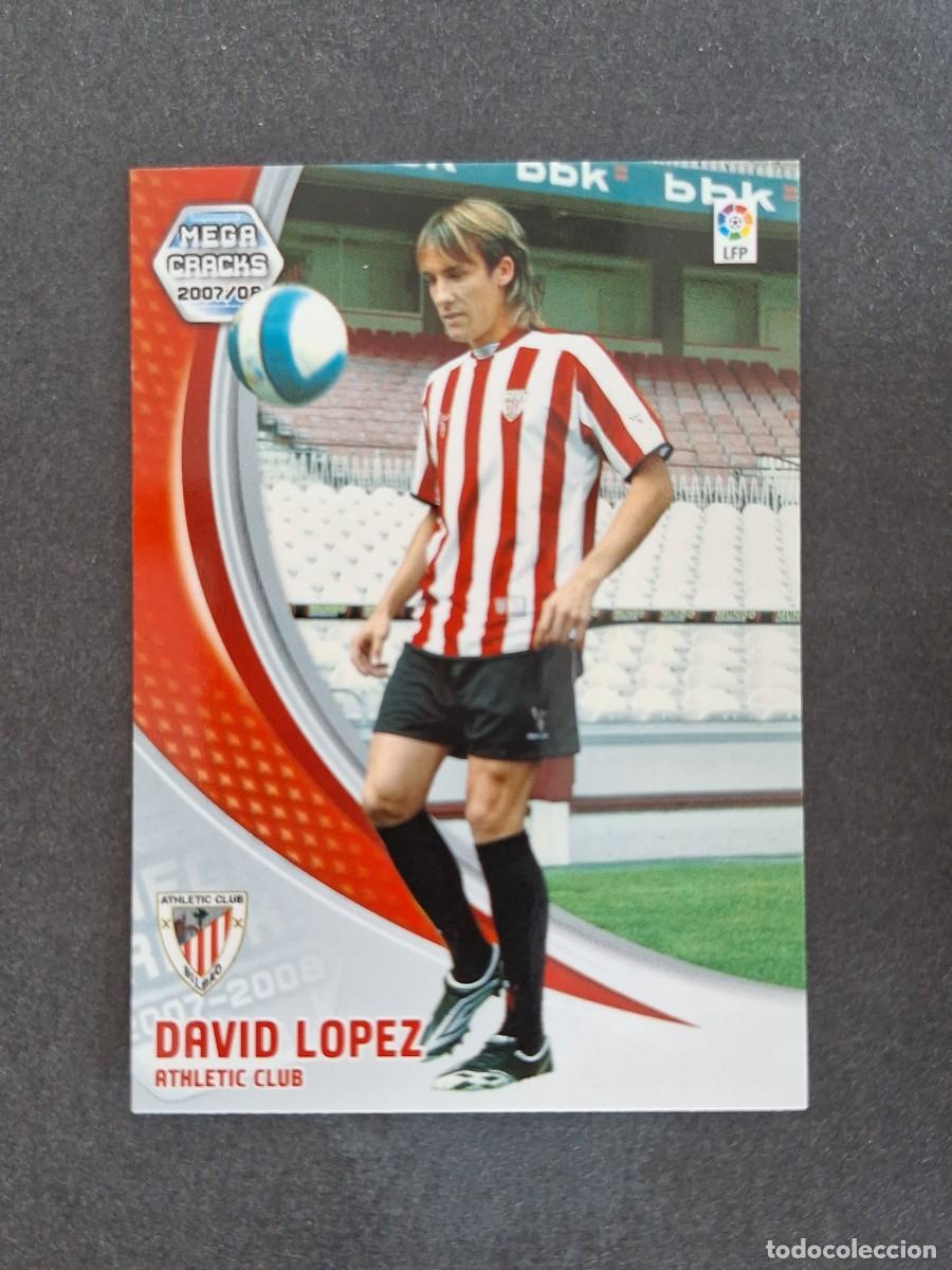 Fu&szlig;ball-Sticker: L4 DAVID LOPEZ ATHLTIC CLUB DE BILBAO NUEVO FICHAJE 442 PANINI MEGACRACKS 2007 2008 07 08