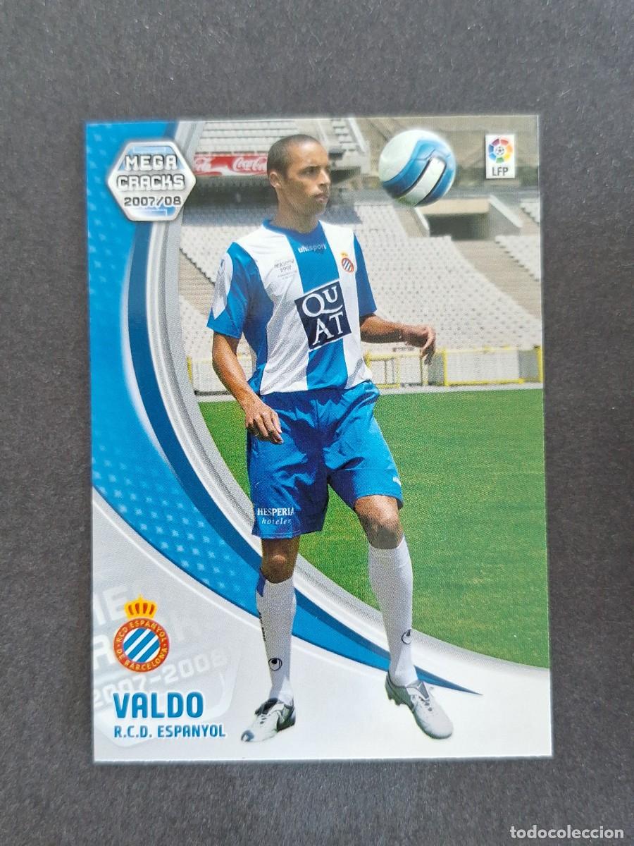 Cromos de f&uacute;tbol: L4 VALDO R. C. D. ESPA&Ntilde;OL NUEVO FICHAJE 443 PANINI MEGACRACKS 2007 2008 07 08