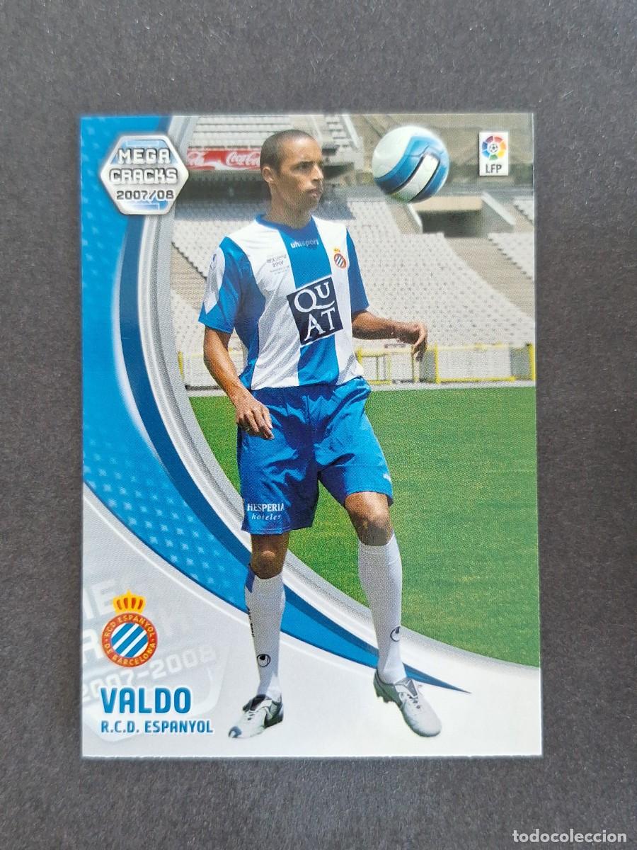 Cromos de f&uacute;tbol: L4 VALDO R. C. D. ESPA&Ntilde;OL NUEVO FICHAJE 443 PANINI MEGACRACKS 2007 2008 07 08