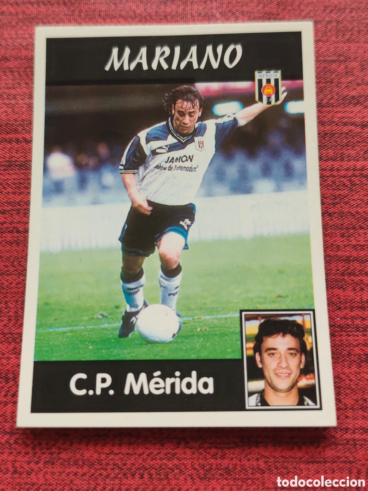 Cromos de f&uacute;tbol: 274 MARIANO M&Eacute;RIDA PANINI LIGA 1997 1998