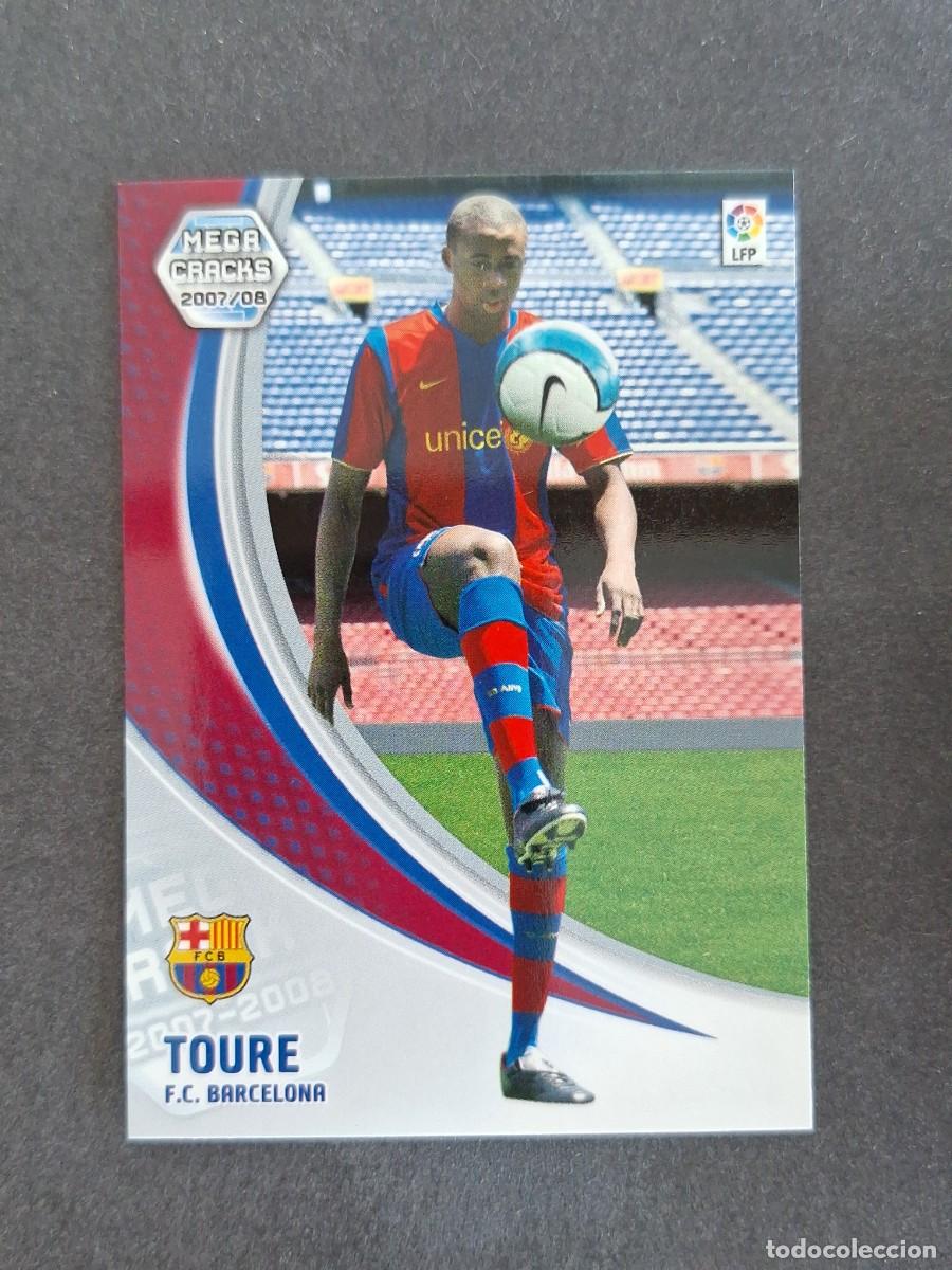 Cromos de f&uacute;tbol: L4 TOURE F. C. BARCELONA NUEVO FICHAJE 444 PANINI MEGACRACKS 2007 2008 07 08