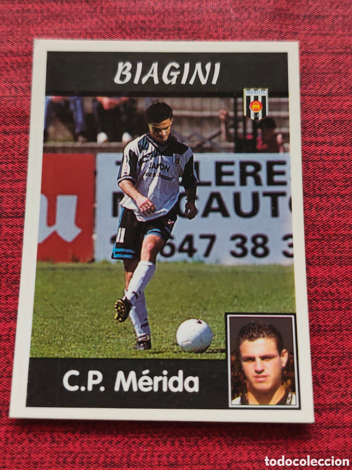 Cromos de f&uacute;tbol: 286A BIAGINI ATL&Eacute;TICO MADRID PANINI LIGA 1997 1998