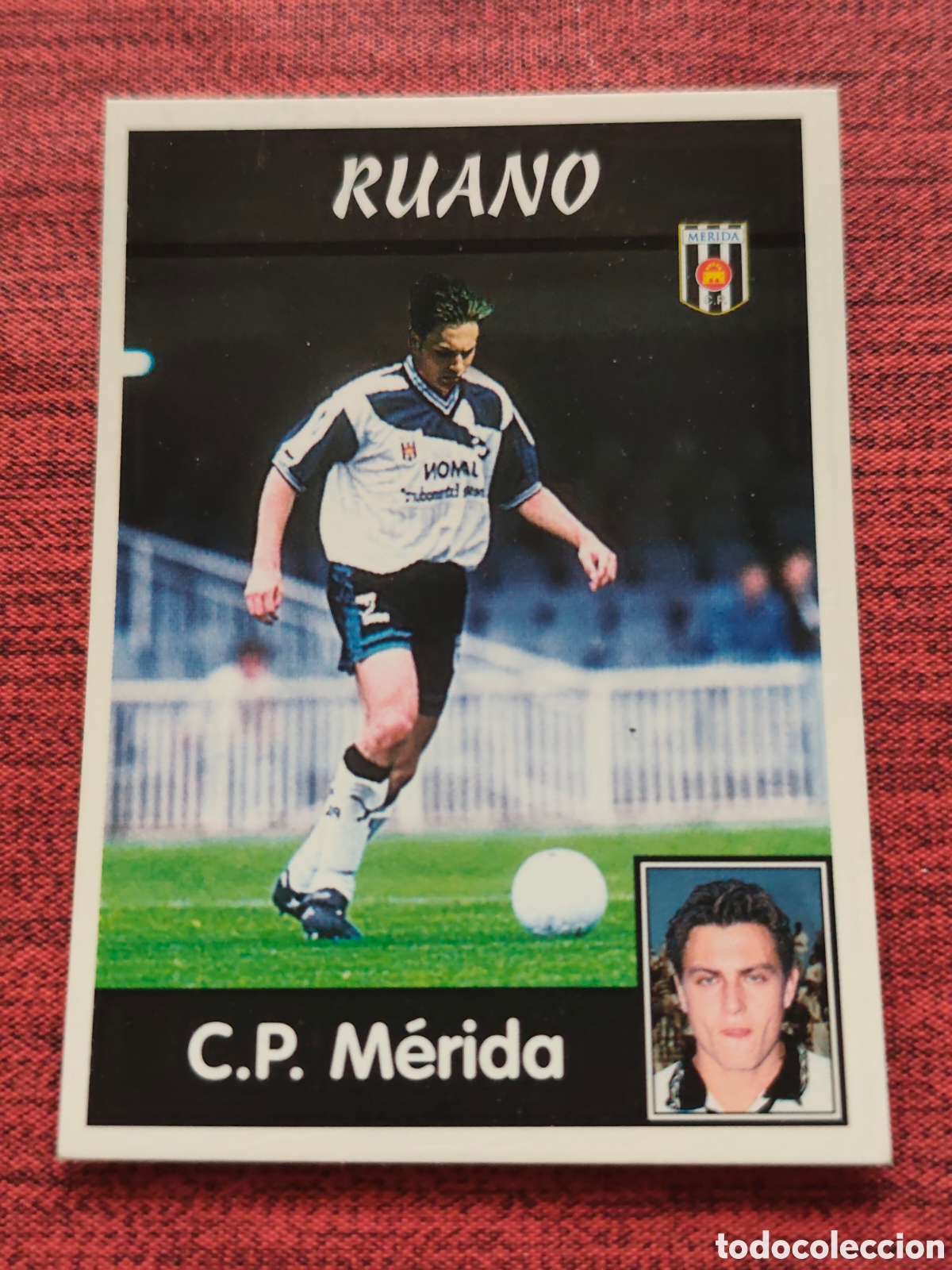 Cromos de f&uacute;tbol: 282 RUANO M&Eacute;RIDA PANINI LIGA 1997 1998