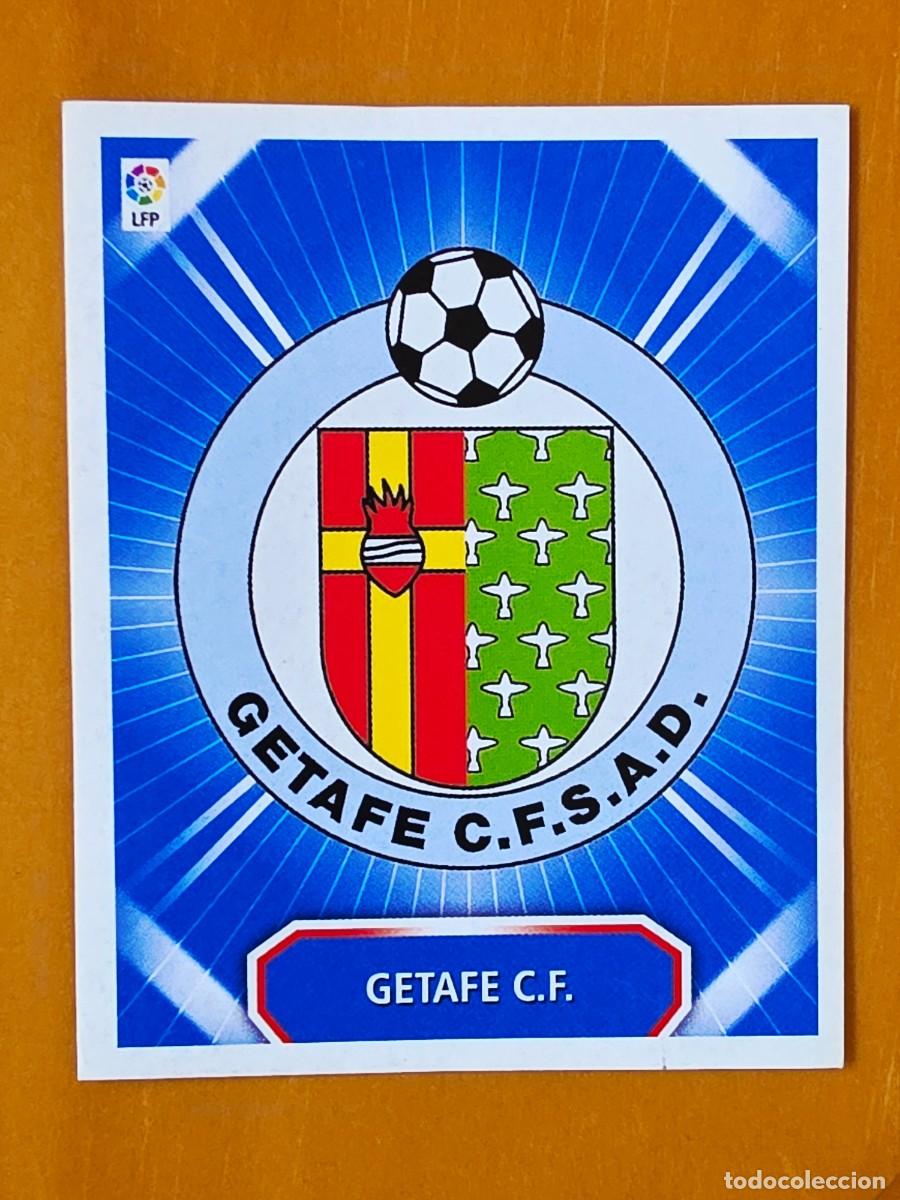 Cromos de f&uacute;tbol: Escudo Getafe CF, Panini Ediciones Liga Este 2008 2009 08 09, sin pegar