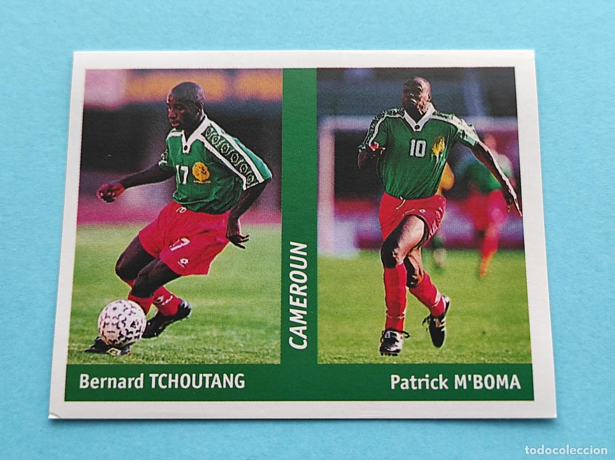Cromos de f&uacute;tbol: 113 BERNARD TCHOUTANG/PATRICK MBOMA (CAMERUN) - CROMO MUNDIAL FRANCIA 1998 DS FRANCE 98 DSWC98 WORLD