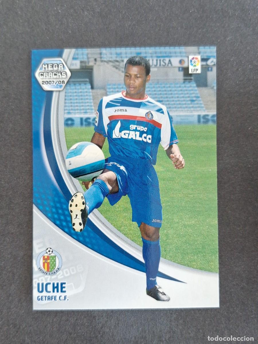 Cromos de f&uacute;tbol: L4 UCHE GETAFE C. F. NUEVO FICHAJE 460 PANINI MEGACRACKS 2007 2008 07 08