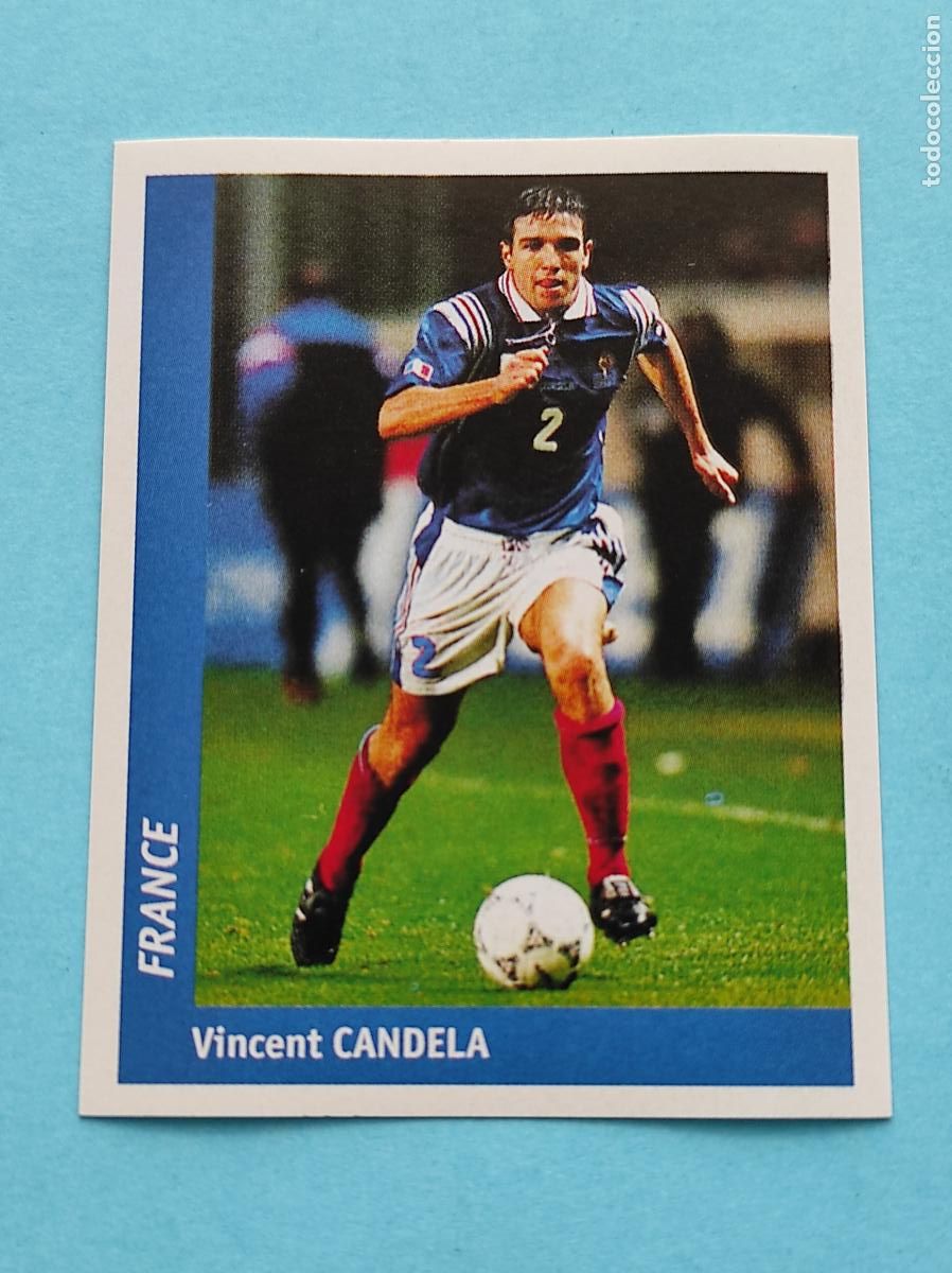 Cromos de f&uacute;tbol: 126 VINCENT CANDELA (FRANCIA) - CROMO MUNDIAL FRANCIA 1998 DS FRANCE 98 DSWC98 WORLD CUP