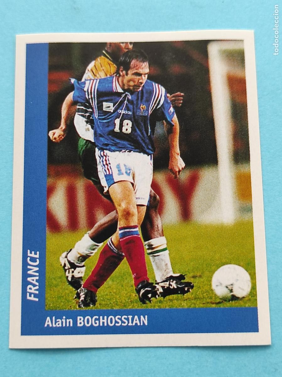 Cromos de f&uacute;tbol: 130 ALAIN BOGHOSSIAN (FRANCIA) - CROMO MUNDIAL FRANCIA 1998 DS FRANCE 98 DSWC98 WORLD CUP