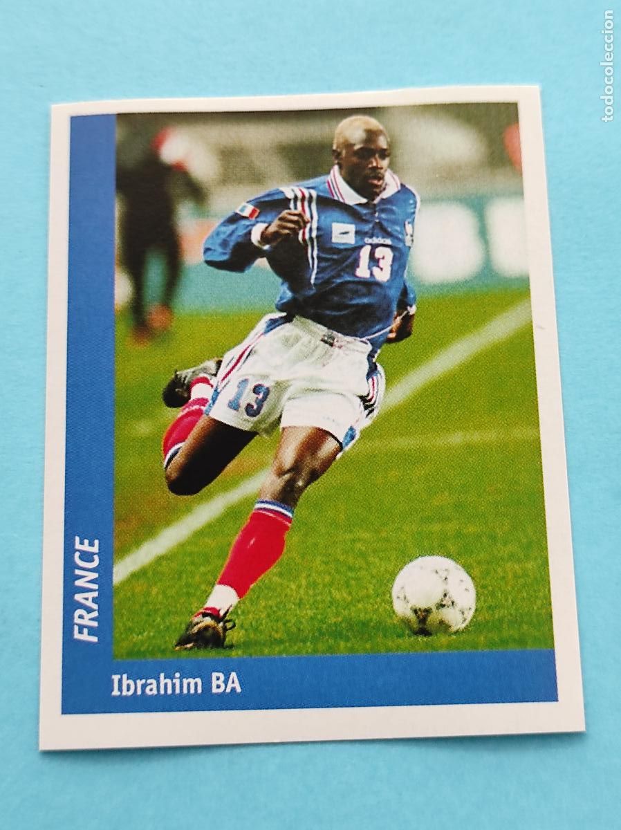 Cromos de f&uacute;tbol: 131 IBRAHIM BA (FRANCIA) - CROMO MUNDIAL FRANCIA 1998 DS FRANCE 98 DSWC98 WORLD CUP