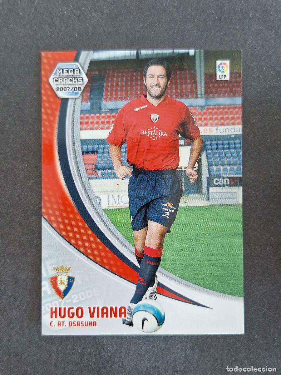 Cromos de f&uacute;tbol: L4 HUGO VIANA C. A. OSASUNA NUEVO FICHAJE 465 PANINI MEGACRACKS 2007 2008 07 08