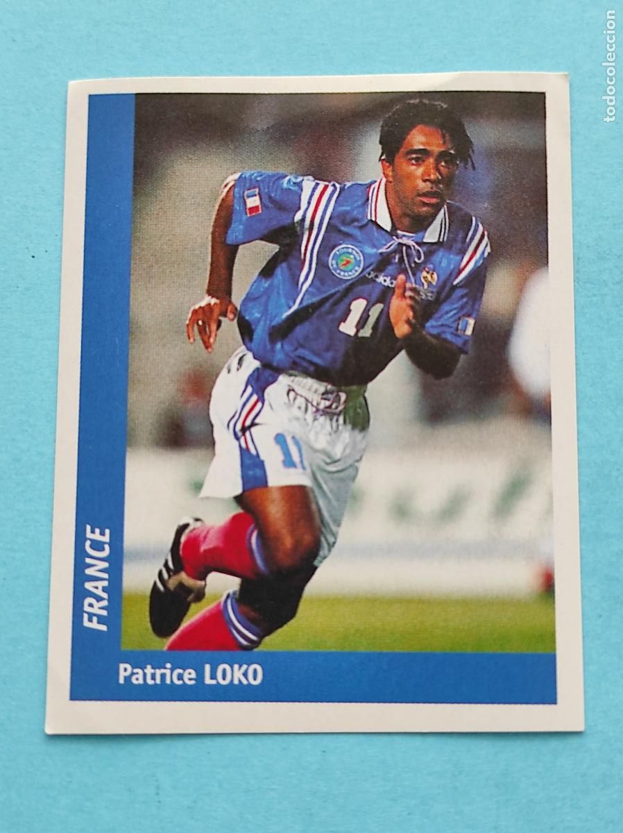 Cromos de f&uacute;tbol: 136 PATRICE LOKO (FRANCIA) - CROMO MUNDIAL FRANCIA 1998 DS FRANCE 98 DSWC98 WORLD CUP