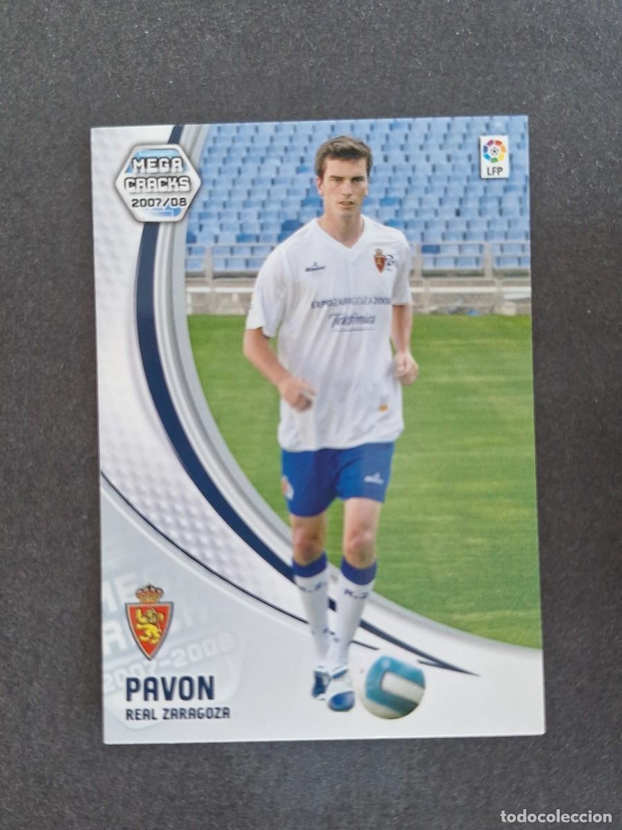 Fu&szlig;ball-Sticker: L4 PAVON REAL ZARAGOZA NUEVO FICHAJE 466 PANINI MEGACRACKS 2007 2008 07 08