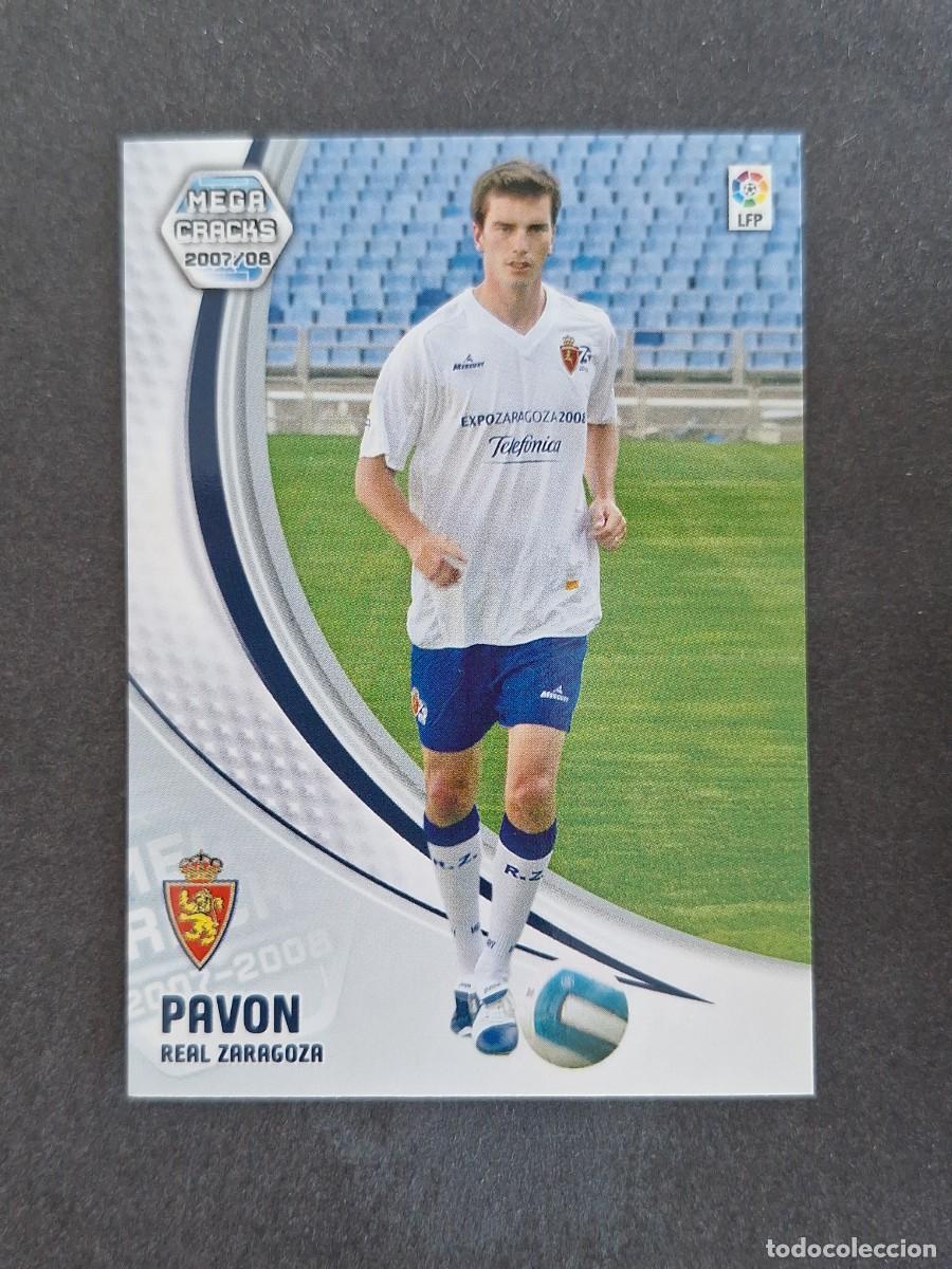 Fu&szlig;ball-Sticker: L4 PAVON REAL ZARAGOZA NUEVO FICHAJE 466 PANINI MEGACRACKS 2007 2008 07 08