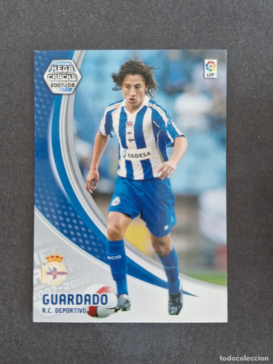 Fu&szlig;ball-Sticker: L4 GUARDADO DEPORTIVO DE LA CORU&Ntilde;A NUEVO FICHAJE 477 PANINI MEGACRACKS 2007 2008 07 08
