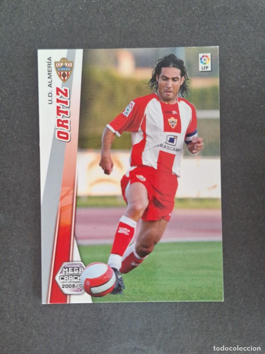 Cromos de f&uacute;tbol: L2 ORTIZ U. D. ALMERIA 14 PANINI MEGACRACKS 2008 2009 08 09
