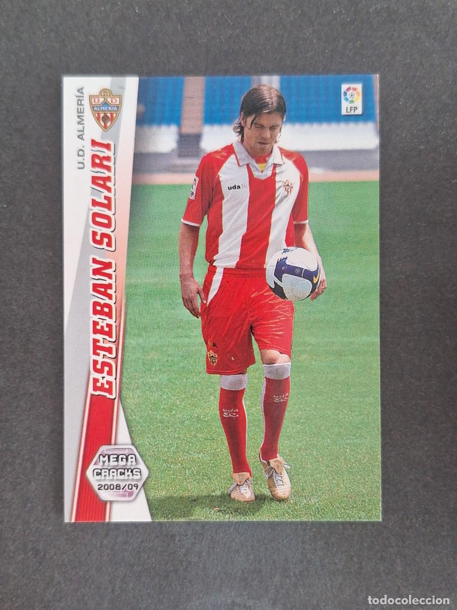 Fu&szlig;ball-Sticker: L2 ESTEBAN SOLARI U. D. ALMERIA 18 PANINI MEGACRACKS 2008 2009 08 09