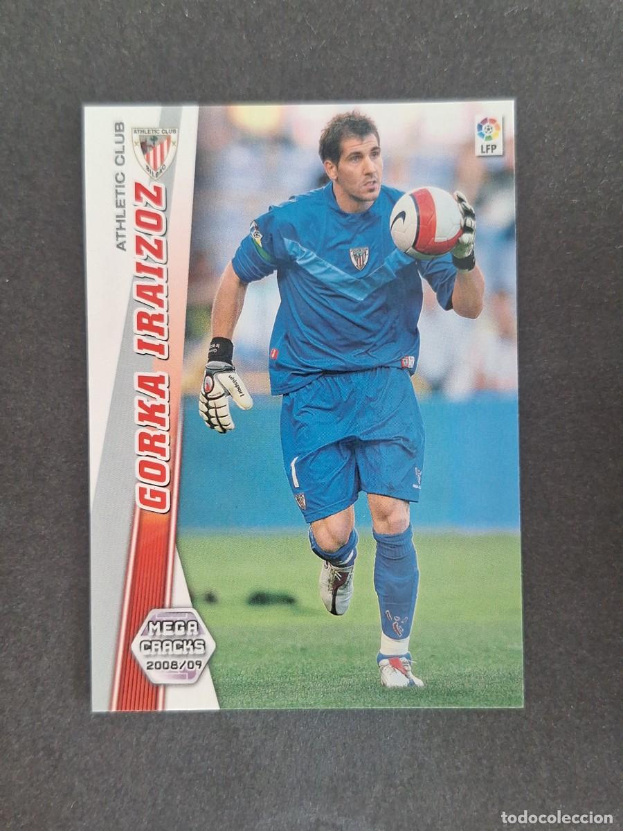 Fu&szlig;ball-Sticker: L2 GORKA IRAIZOZ ATHLETIC CLUB DE BILBAO 20 PANINI MEGACRACKS 2008 2009 08 09