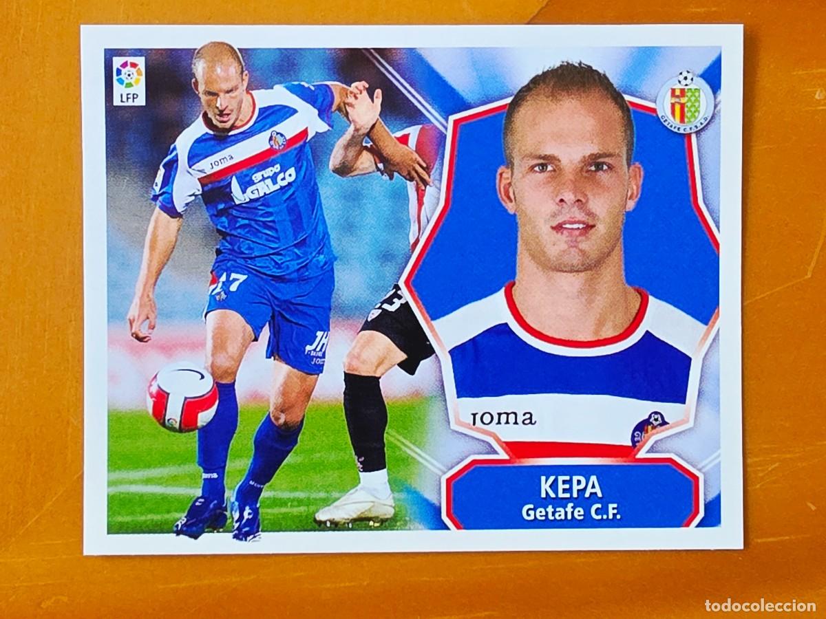 Cromos de f&uacute;tbol: Kepa Blanco, Getafe CF, Panini Ediciones Liga Este 2008 2009 08 09, sin pegar