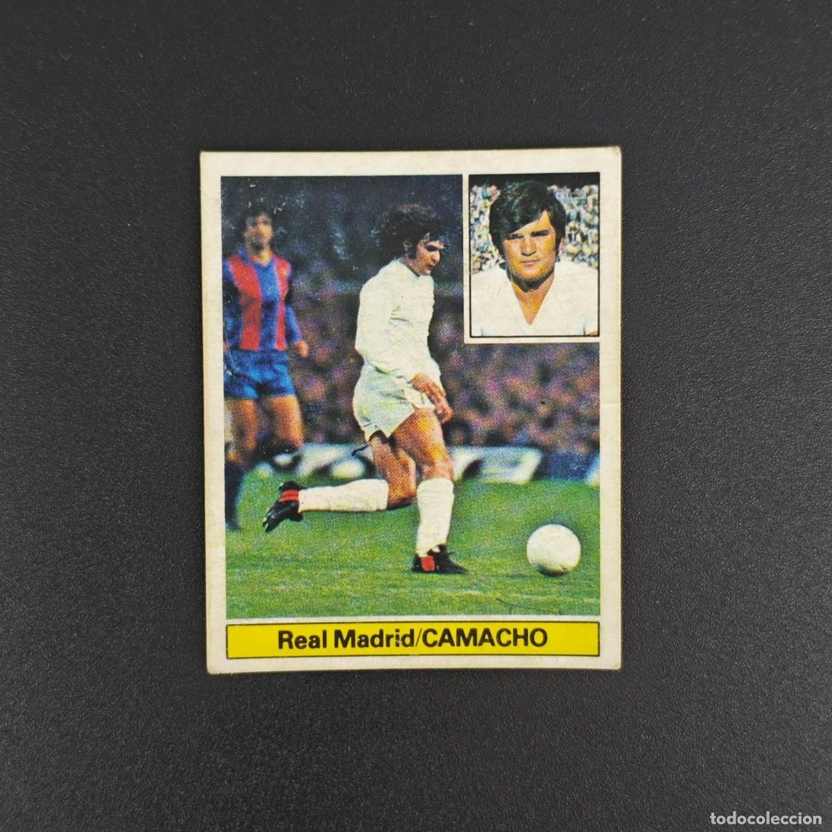 Cromos de f&uacute;tbol: CROMO FUTBOL LIGA ESTE 81 82 1981 1982 NUNCA PEGADO SIN PEGAR CAMACHO REAL MADRID RA1026