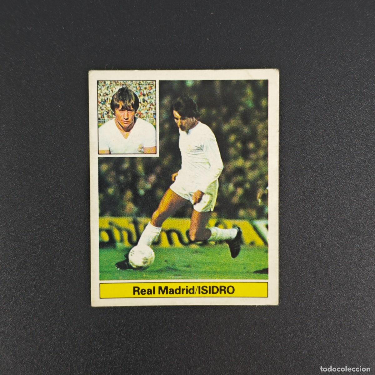 Cromos de f&uacute;tbol: CROMO FUTBOL LIGA ESTE 81 82 1981 1982 NUNCA PEGADO SIN PEGAR ISIDRO REAL MADRID RA1026