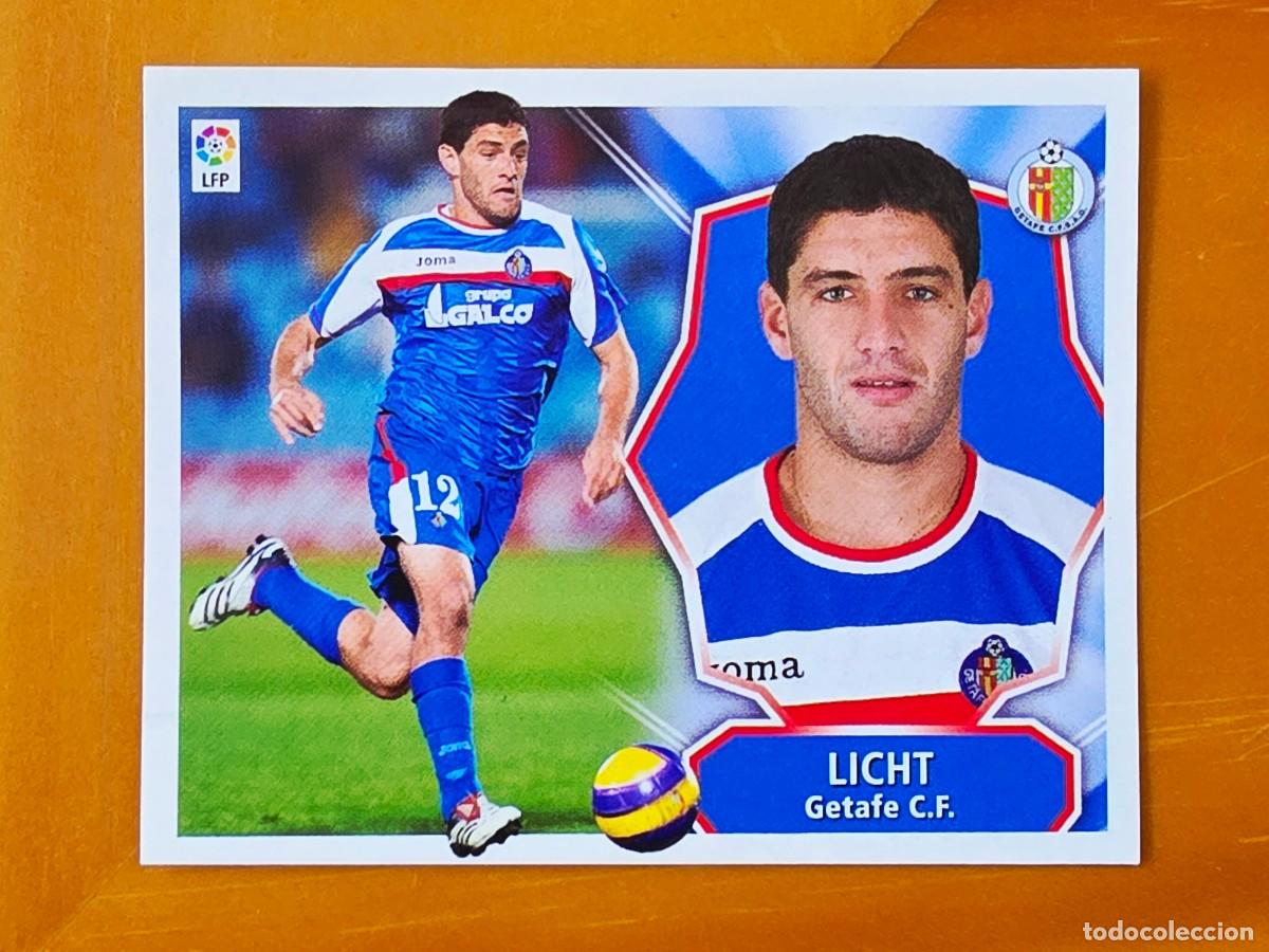 Cromos de f&uacute;tbol: Lucas Licht, Getafe CF, Panini Ediciones Liga Este 2008 2009 08 09, sin pegar