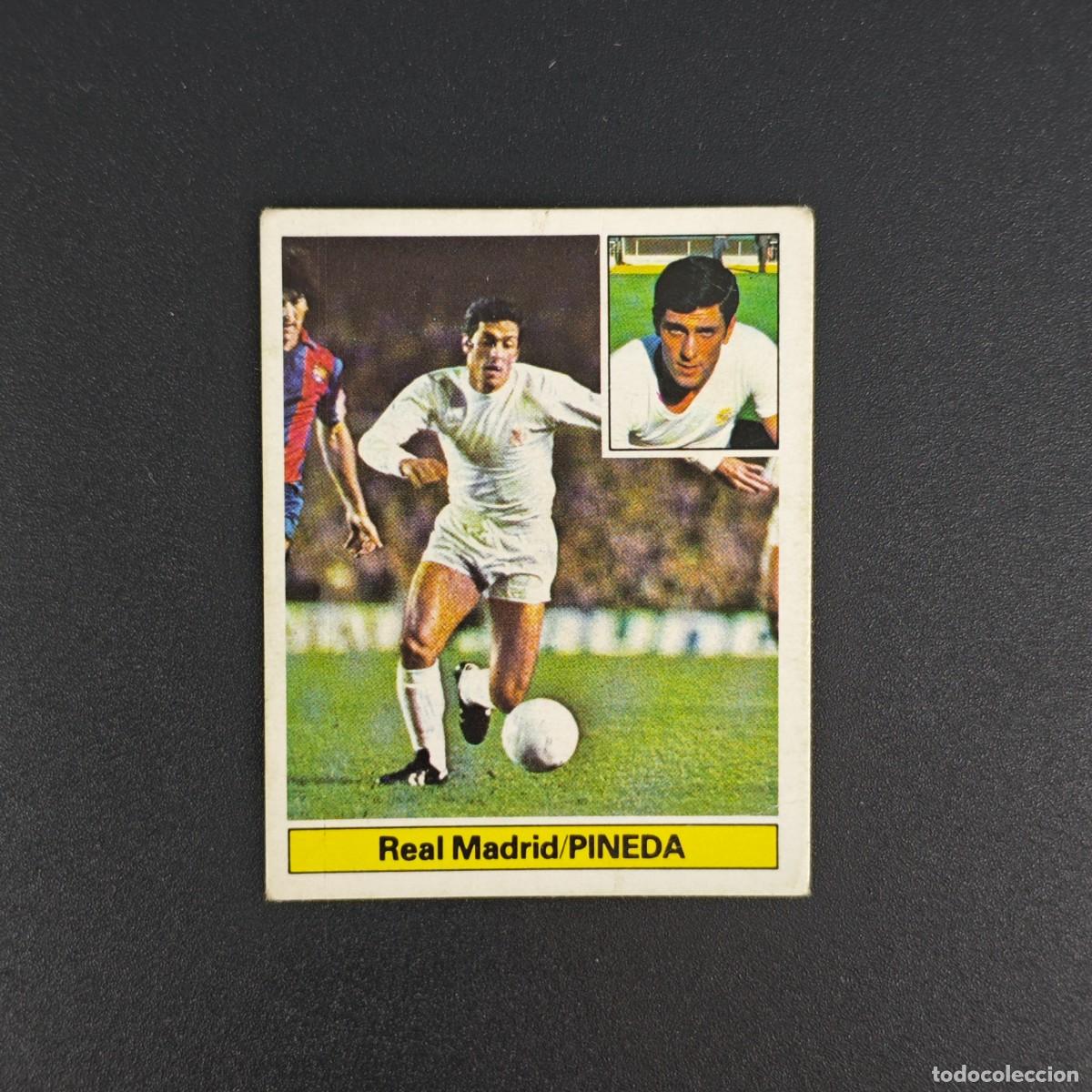 Cromos de f&uacute;tbol: CROMO FUTBOL LIGA ESTE 81 82 1981 1982 NUNCA PEGADO SIN PEGAR PINEDA REAL MADRID RA1026