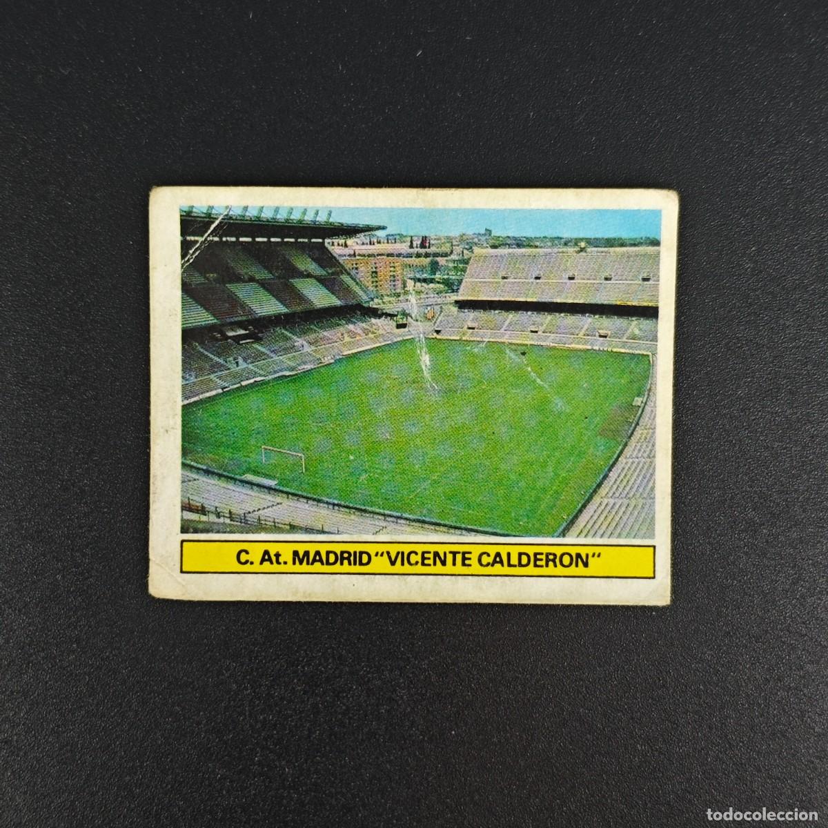 Cromos de f&uacute;tbol: CROMO FUTBOL LIGA ESTE 81 82 1981 1982 NUNCA PEGADO ESTADIO ATLETICO MADRID VICENTE CALDERON RA1026