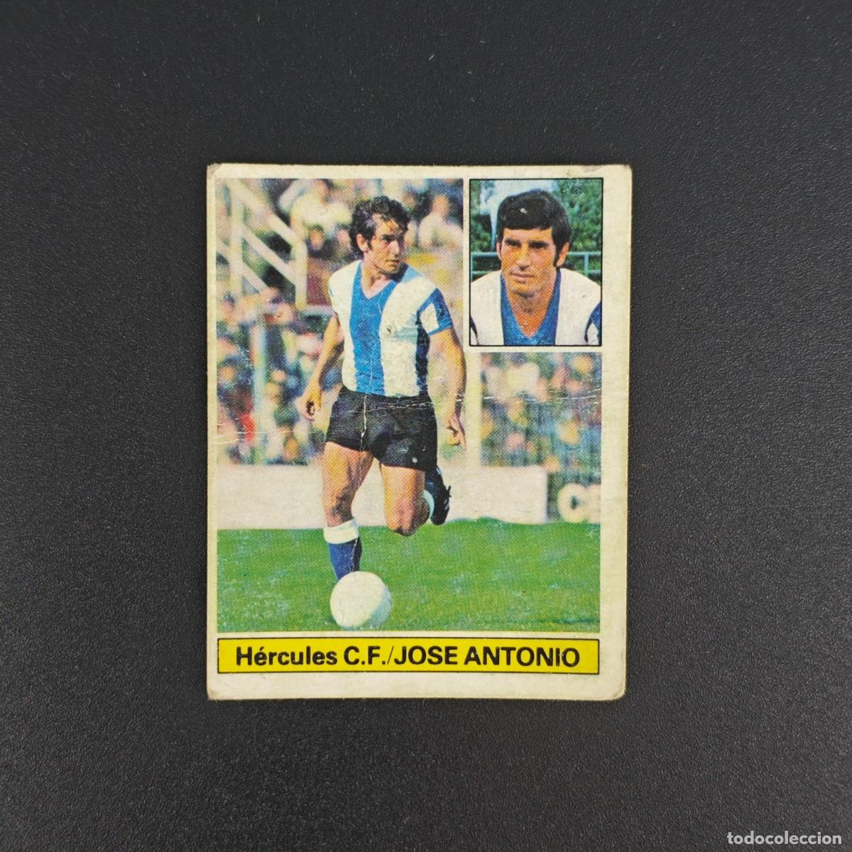 Cromos de f&uacute;tbol: CROMO DE FUTBOL LIGA ESTE 81 82 1981 1982 NUNCA PEGADO SIN PEGAR JOSE ANTONIO HERCULES RA1026