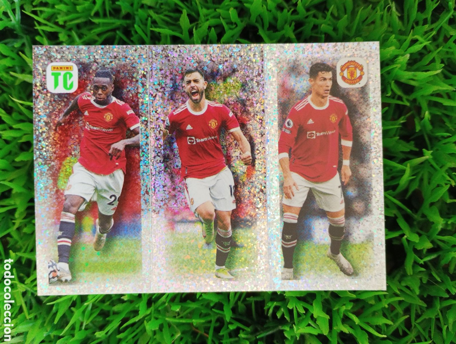 Cromos de f&uacute;tbol: Cristiano Ronaldo Manchester United Top Class 2022 Stickers # 96 NUNCA PEGADO