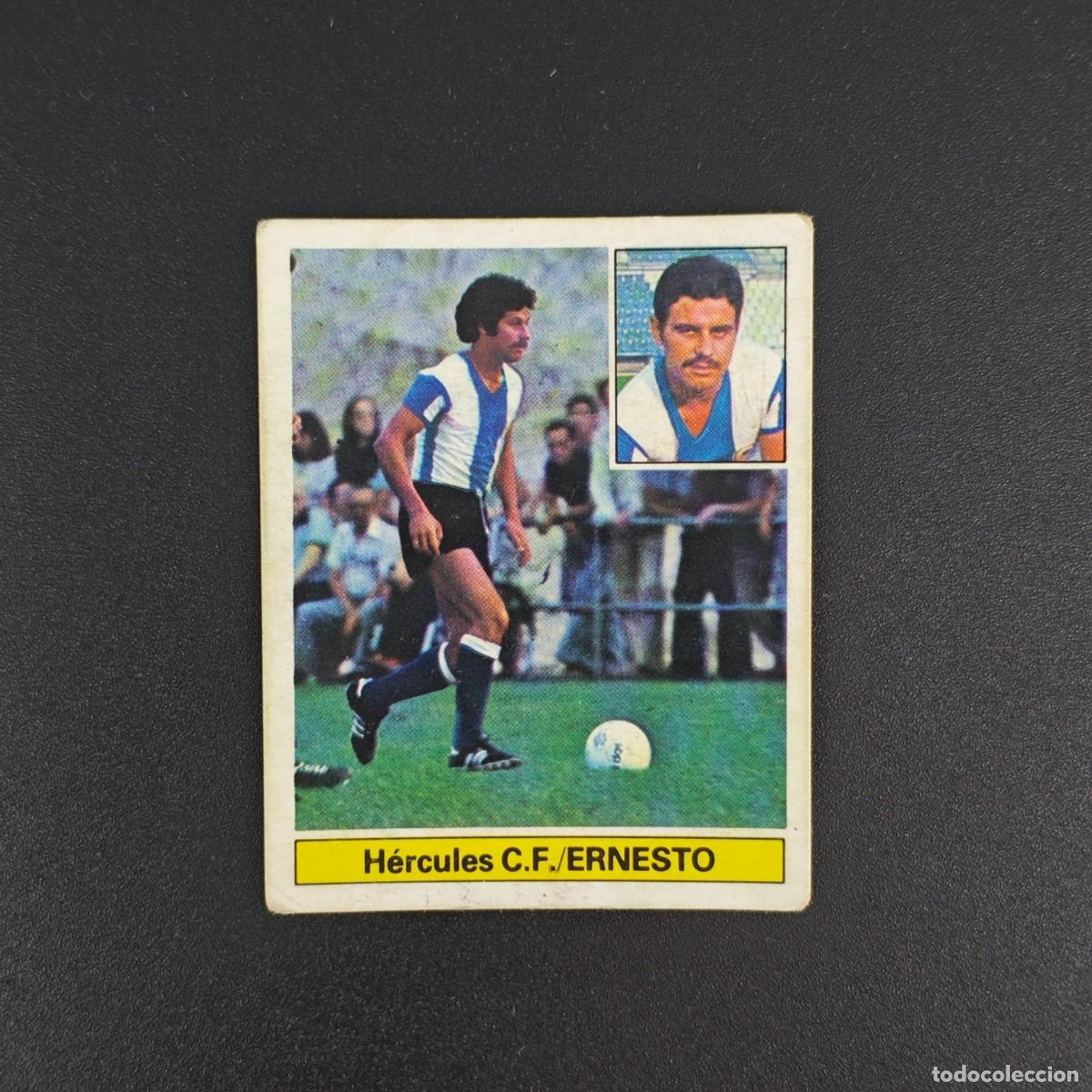 Cromos de f&uacute;tbol: CROMO DE FUTBOL LIGA ESTE 81 82 1981 1982 NUNCA PEGADO SIN PEGAR ERNESTO HERCULES RA1026