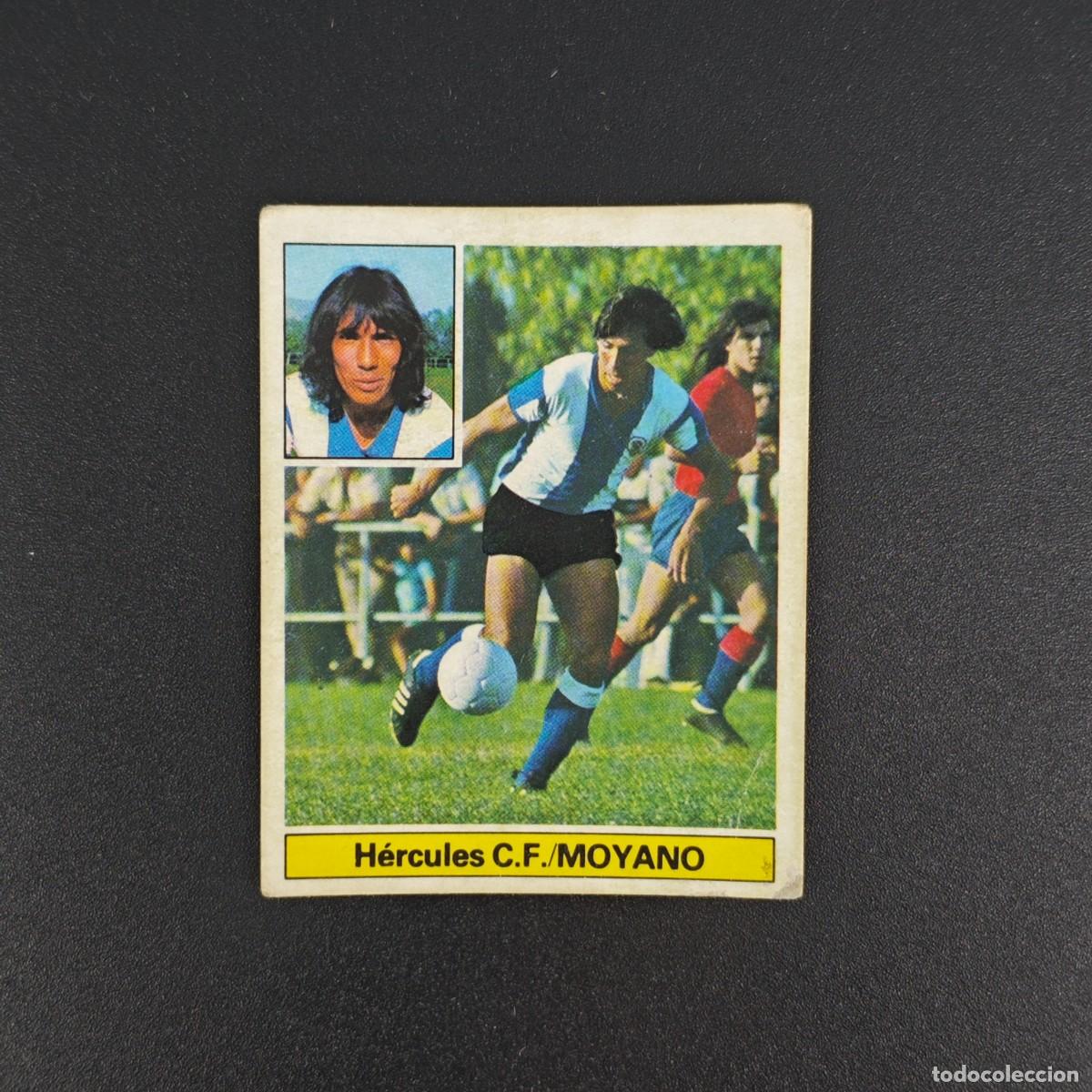 Cromos de f&uacute;tbol: CROMO DE FUTBOL LIGA ESTE 81 82 1981 1982 NUNCA PEGADO SIN PEGAR MOYANO HERCULES RA1026